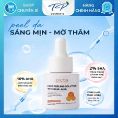 [Nâng cấp] Peel Da Lycos 10% AHA 2% BHA 10% Lactic acid – Thu Nhỏ Chân Lông, Sáng Da,Tẩy Tế Bào Chết