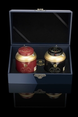Hộp sơn mài set 2 (Hồng - Bạch)