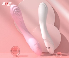 Máy Rung Lollita Trắng Xoay 360 độ - Lollita White - Chơi 2 cửa