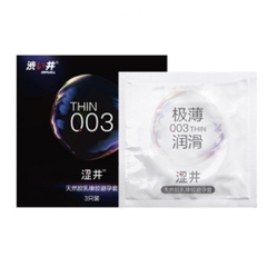 Combo 2 : Mua 1 Xịt Kéo Dài 5ml + 1 hộp 3c bao cao su siêu mỏng 0,03mm