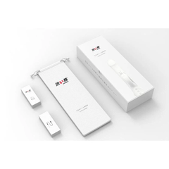 Máy Rung Tai Thỏ Pro Có Hạt Xoay Kích Thích - Rabbit White Pro - Phiên Bản Cải Tiến Mới