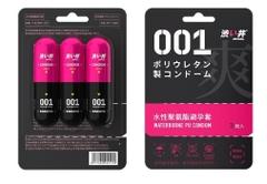 [Vỉ 3v] Bao Cao Su Viên Nang 800mg Gel Khoái Cảm Xanh Đen C-42