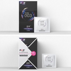 [Hộp 12 cái] Bao Cao Su Siêu Mỏng 0.03mm – Ultra Thin 0.03mm Condoms 800mg gel