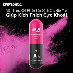 [Hộp 6v] Khẩu Súng Lục Đen Hồng 800mg Gel Khoái Cảm C-421