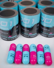 [Hộp 6v] Khẩu Súng Lục Xanh Hồng 800mg Gel Delay C-411