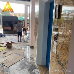 Combo full Phòng Khách và Bếp gỗ Óc Chó(Hải Dương)