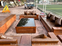 Combo sofa kệ tivi
