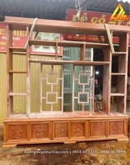 Combo Bàn Ghế + Hệ Tủ Kệ Tivi(Mê Linh HN)