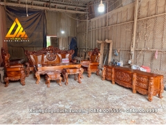Combo Bộ 6 Hoàng Gia + Kệ tivi(Bán về Hưng Yên)