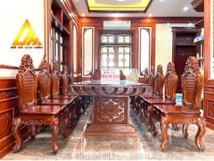 Bộ Bàn Ăn 12 Ghế (Chị Nhã Bắc Giang)