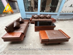 Bộ sofa zito gõ đỏ(Bán về Hà Nội)