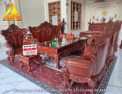Bộ Hoàng Gia 10 món Gõ Đỏ(Bán về Vĩnh Phúc)