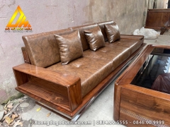 Sofa Đối và Kệ Tivi Óc Chó(Hà Nội)