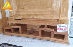 Kệ Tivi 3m2 Nguyên Khối 100%(A Tính Hải Phòng)