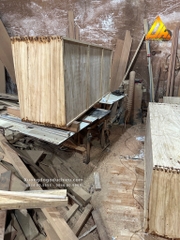 Giường Gỗ Gụ Lào(Hà Nội)