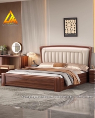 Giường ngủ thiết kế đơn giản tinh tế