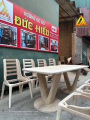 Bộ Bàn Ăn Sồi Vip(Minh Khai Hà Nội)