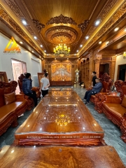 Hoàng Gia Nguyên Khối hương đá + Kệ tivi+đồng hồ