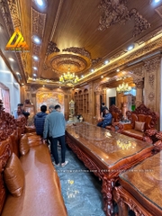 Hoàng Gia Nguyên Khối hương đá + Kệ tivi+đồng hồ