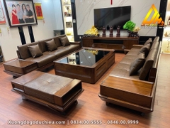 Combo Phòng Khách gỗ óc chó Bắc Mỹ(Đông Anh Hà Nội)