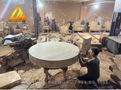 Bộ Bàn Ăn Tròn 8 Ghế