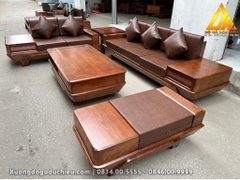 Sofa zito chân thuyền gỗ Sồi (Hà Nội)