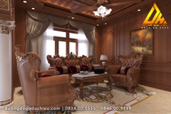 Lên mẫu 3D Phòng khách + sảnh(Hoà Bình city)