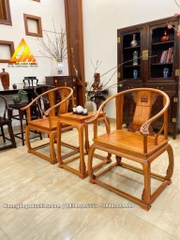 Bộ 3 Minh Đế gỗ Hương Lào