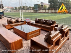 Combo sofa kệ tivi