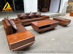 Sofa zito chân thuyền gỗ Sồi (Hà Nội)