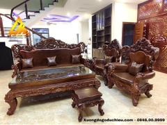 Combo Hoàng Gia & Kệ tivi phun màu óc chó(Bắc Ninh)