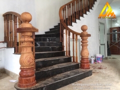 Cầu Thang Gõ Đỏ,Cẩm Vàng,Lim