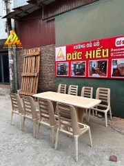 Bộ Bàn Ăn Sồi Vip(Minh Khai Hà Nội)