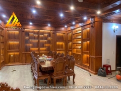 Bàn Ăn Nguyên Khối 12 Ghế