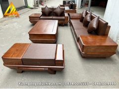Sofa zito chân thuyền gỗ Sồi (Hà Nội)