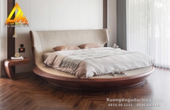Giường Luxury Tròn Bọc Da(Hà Nội)