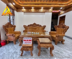Bộ Gõ Đỏ 6 món Vách Liền(Bàn giao tại Hà Nội)