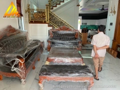Bộ Hoàng Gia bọc da xịn(Bán về Đồ Sơn HP)