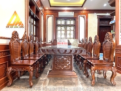 Bộ Bàn Ăn 12 Ghế (Chị Nhã Bắc Giang)