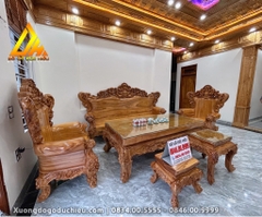 Bộ Gõ Đỏ 6 món Vách Liền(Bàn giao tại Hà Nội)
