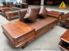 Sofa zito chân thuyền gỗ Sồi (Hà Nội)