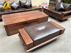 Sofa Đối gỗ Óc Chó Bắc Mỹ