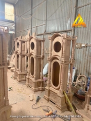 Đồng Hồ Cây tứ trụ mộc