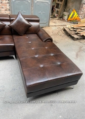 Sofa đệm mút da bò(Phú Quốc)