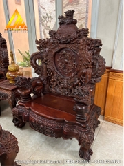 Bộ Rồng Bảo Đỉnh gỗ Cẩm Lai Lào