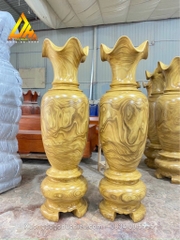 Lục Bình Gỗ Cẩm Vàng(Nguyên Khối)
