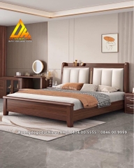 Giường ngủ thiết kế đơn giản tinh tế