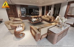 Sofa Kim Cương phòng khách vip