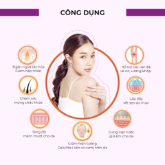 Liệu trình 2 tháng căng bóng - BỘT UỐNG GOINBE DAILY HYALU COLLAGEN VỊ CHANH - 1500MG