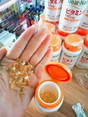 Viên uống Vitamin E hữu cơ của ASAHI 60 viên (hàng air order)